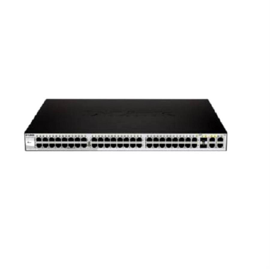 картинка D-Link DES-1210-52/C1A Настраиваемый коммутатор WebSmart с 48 портами 10/100Base-TX от магазина Интерком-НН
