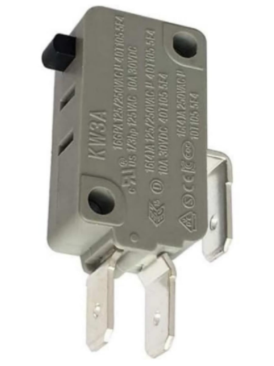 картинка Микропереключатель Dongnan KW3A-16Z0-A200, 3-х контактный KW3A 16(4)A 250V от магазина Интерком-НН