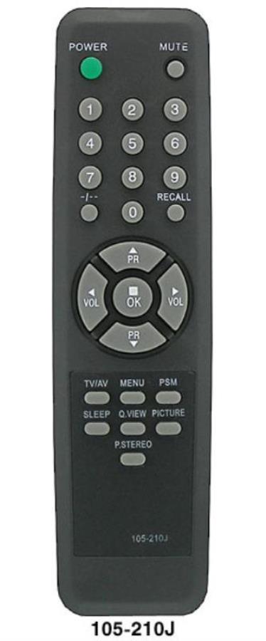 картинка Пульт Huayu 105-210J для телевизоров GoldStar от магазина Интерком-НН