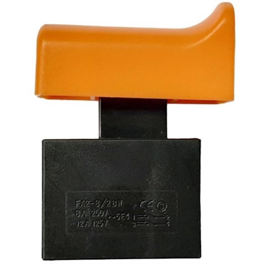 картинка Выключатель FA2-8/2BW (266) без фиксатора 8A, 250V для китайского перфоратора 400Вт от магазина Интерком-НН