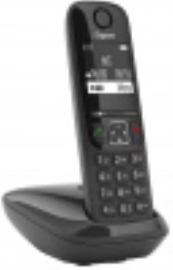 картинка Р/Телефон Dect Gigaset AS690 RUS SYS черный АОН от магазина Интерком-НН