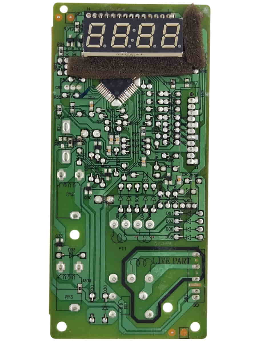картинка LG 6871W1A468N БУ (USED) Плата управления для микроволновой печи MB-3944X от магазина Интерком-НН