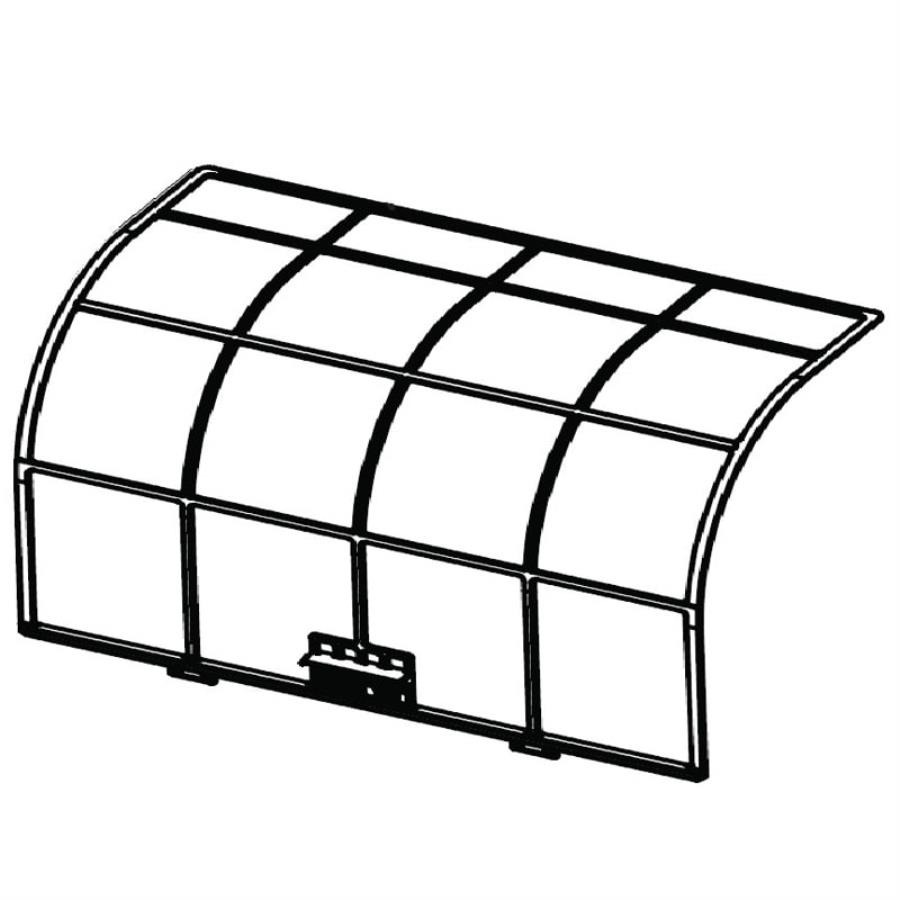 картинка Panasonic CWD001283 сетчатый фильтр внутреннего блока кондиционера CS-PA18JKD, CS-A18NKD, CS-E18NKD от магазина Интерком-НН
