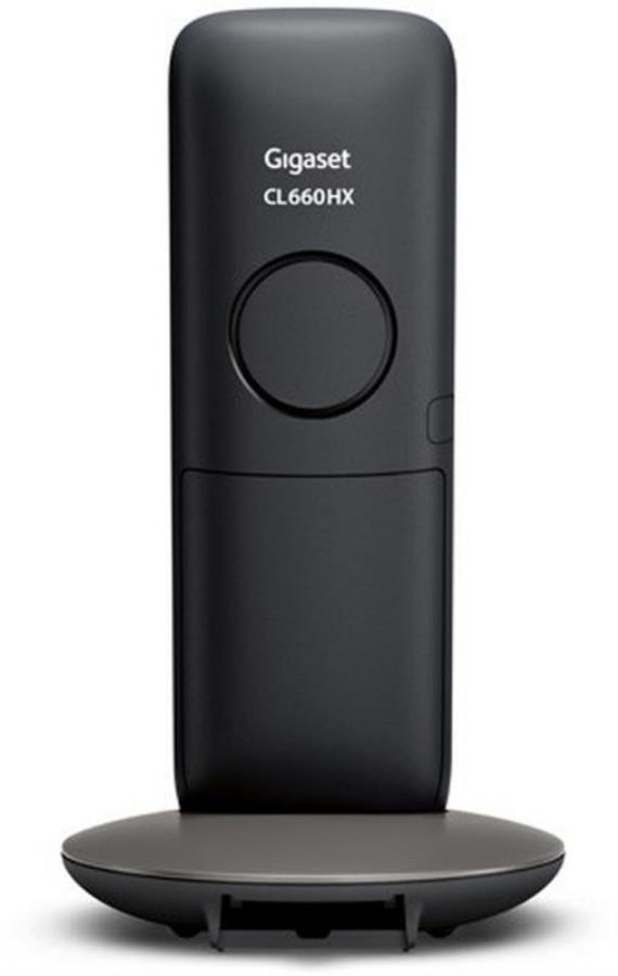 картинка Трубка доп. Dect Gigaset CL660HX HSB RUS черный для CL660 от магазина Интерком-НН