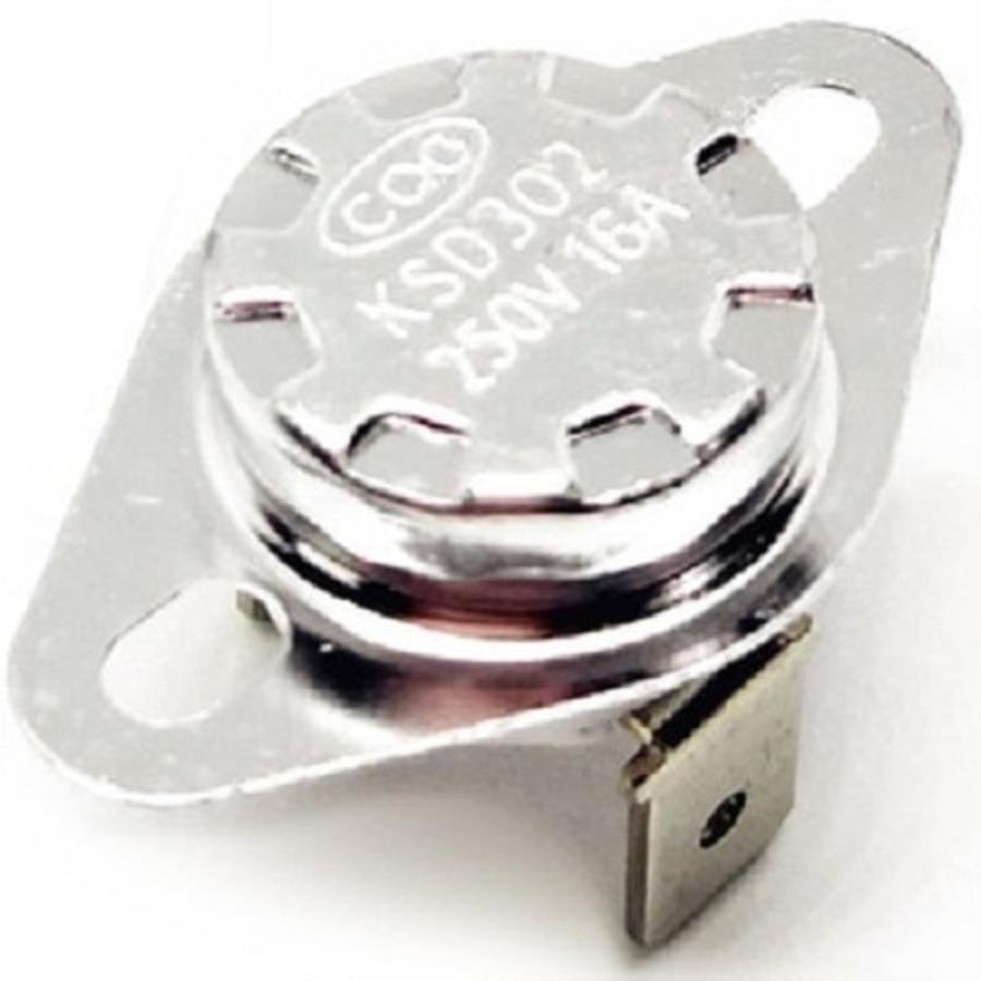 картинка KSD302-16A-160NC термостат керамический с фланцем 160°C нормально замкнутый 250V 16A от магазина Интерком-НН