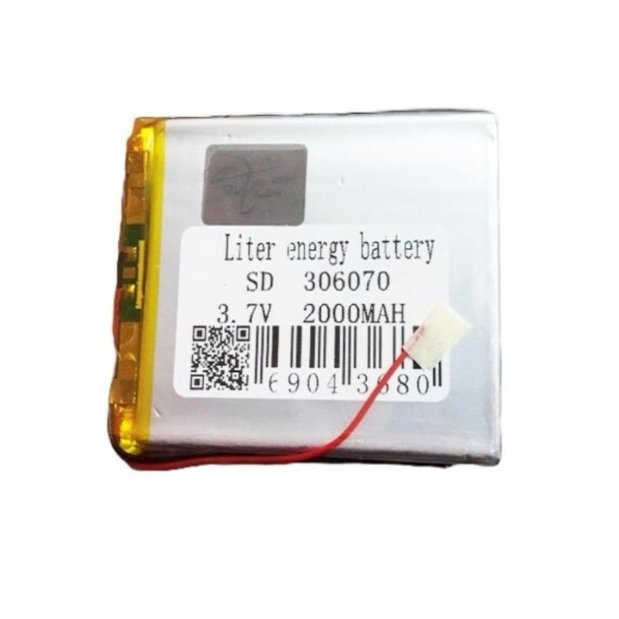 картинка Аккумулятор 306070 Li-Po 3.7 В, 2000mAh от магазина Интерком-НН