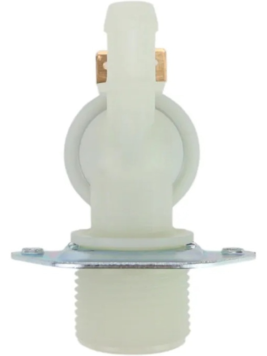 картинка Клапан электромагнитный наливной (КЭН) VAL010UN 1w-180 градусов 12мм для стиральной машины от магазина Интерком-НН