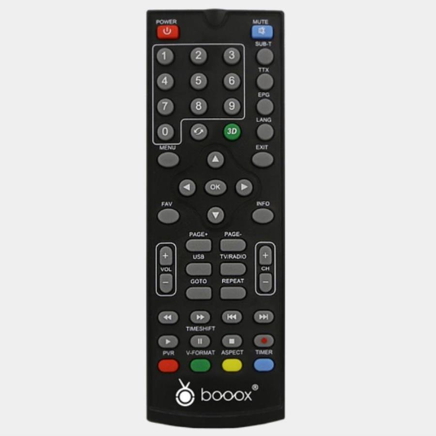 картинка Booox T2 Infra миниатюрный DVB-T2 ресивер с выносным ИК приемником от магазина Интерком-НН