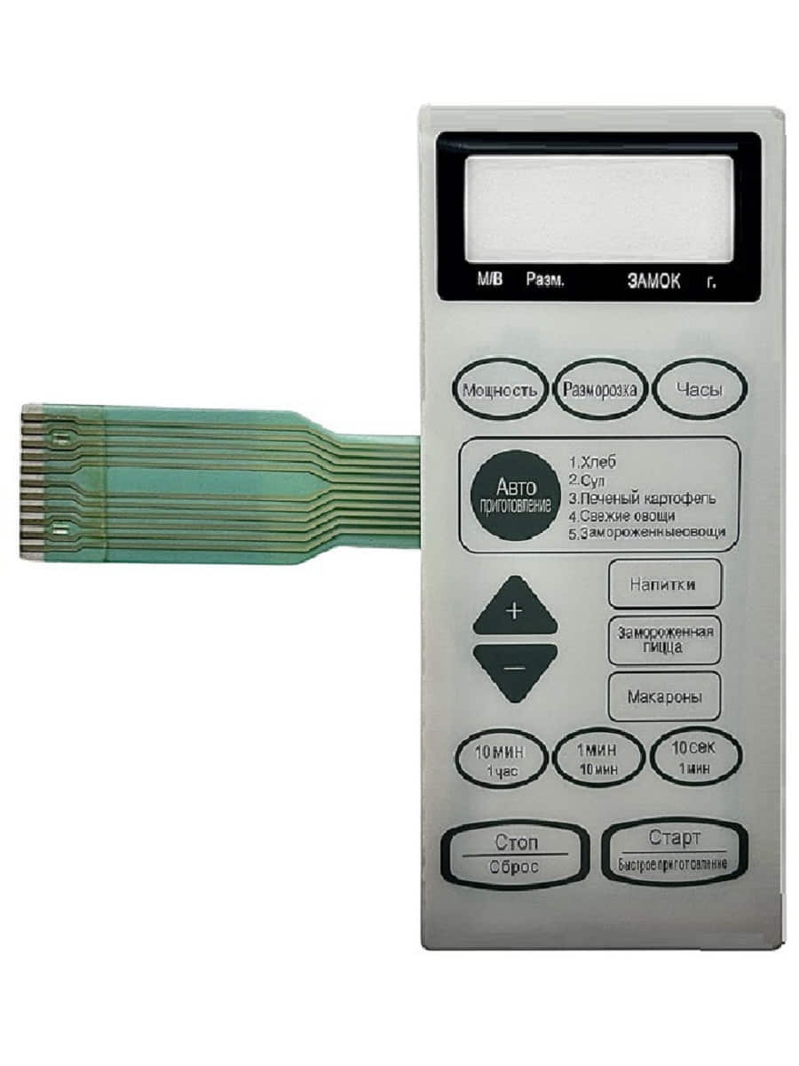 картинка Daewoo 3518572020 (TH-KOR-6NDB3S) Сенсорная панель микроволновой печи (СВЧ) KOR-6NDB3S от магазина Интерком-НН