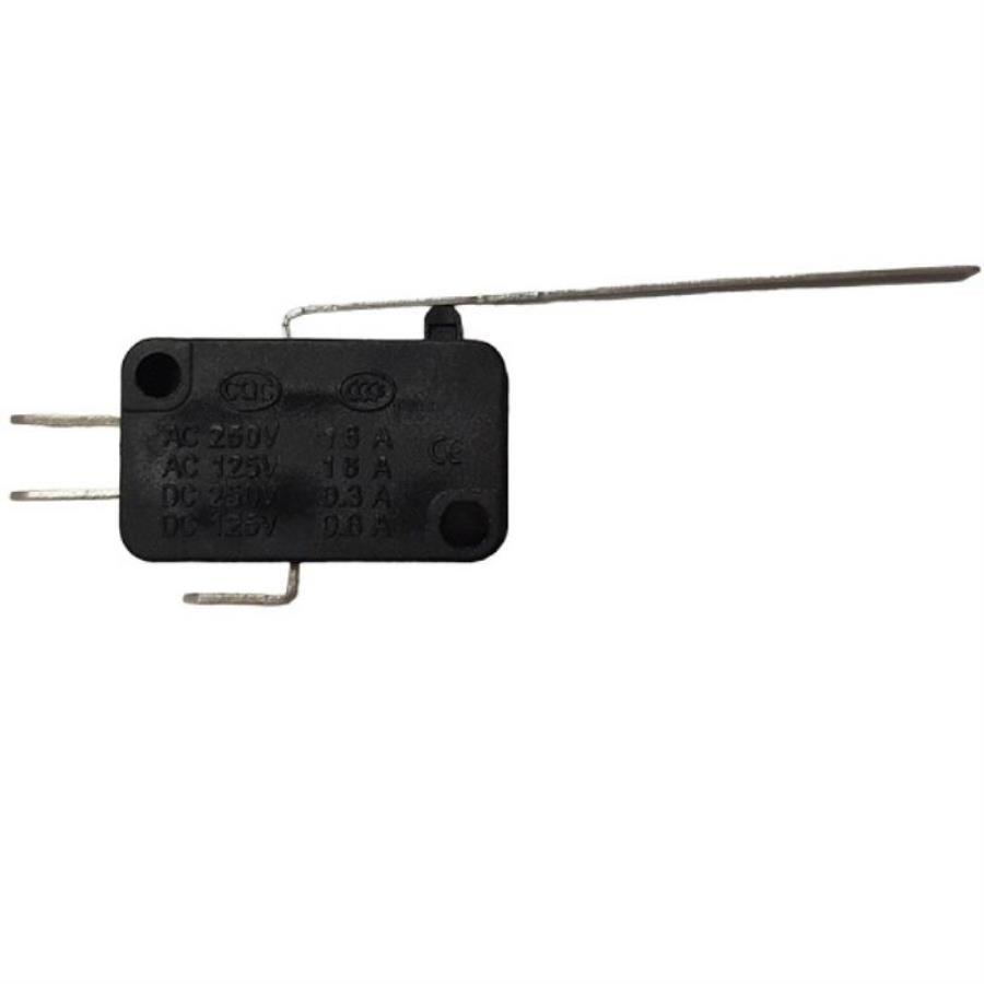 картинка Микропереключатель 3-х контактный V-153-1C25 250V 16A с рычагом 52мм для микроволновой печи (СВЧ) от магазина Интерком-НН