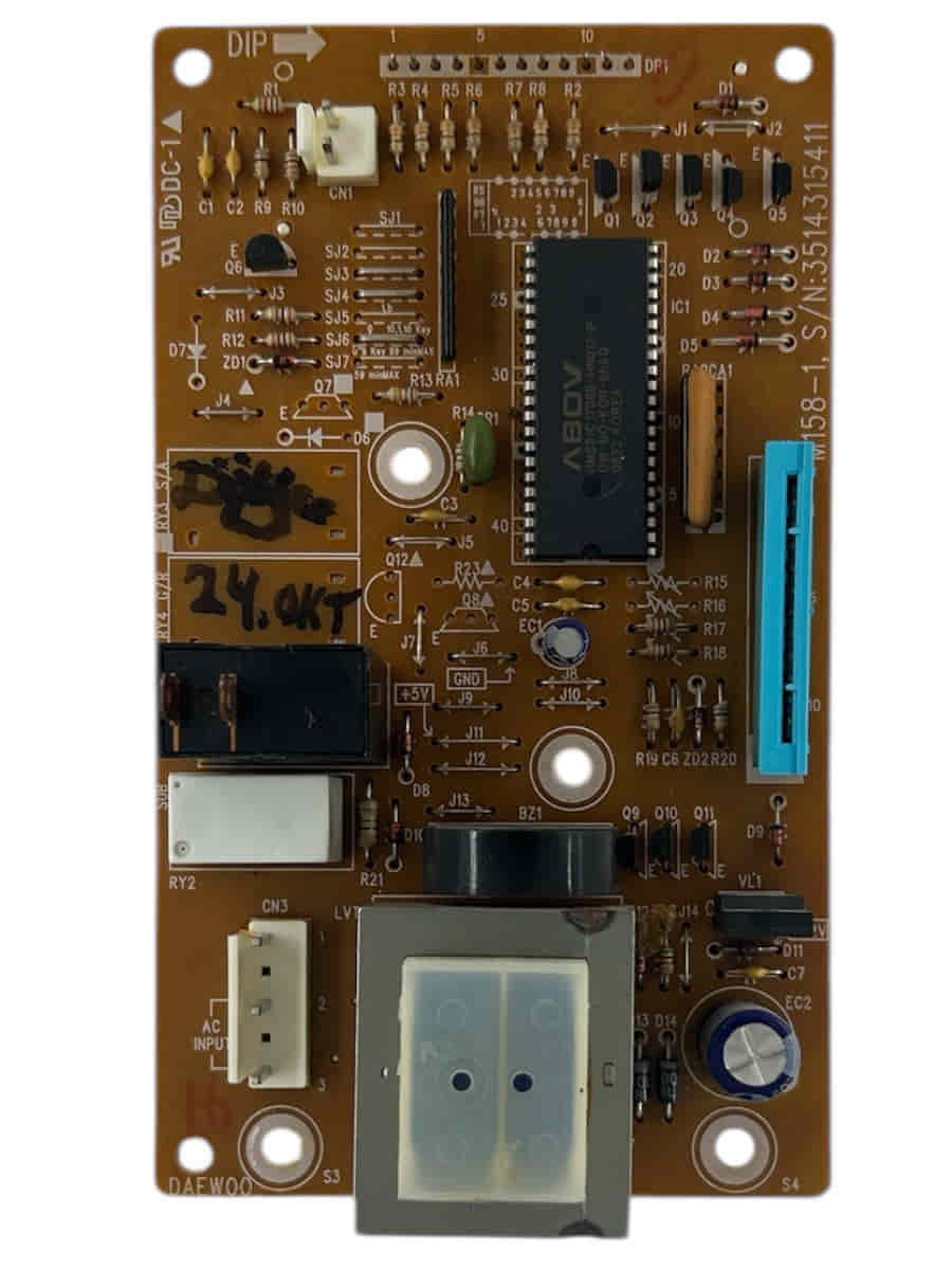 картинка DAEWOO M158-1/3514315411 БУ (USED) Плата управления для микроволновой печи KOR-6C0B5S от магазина Интерком-НН