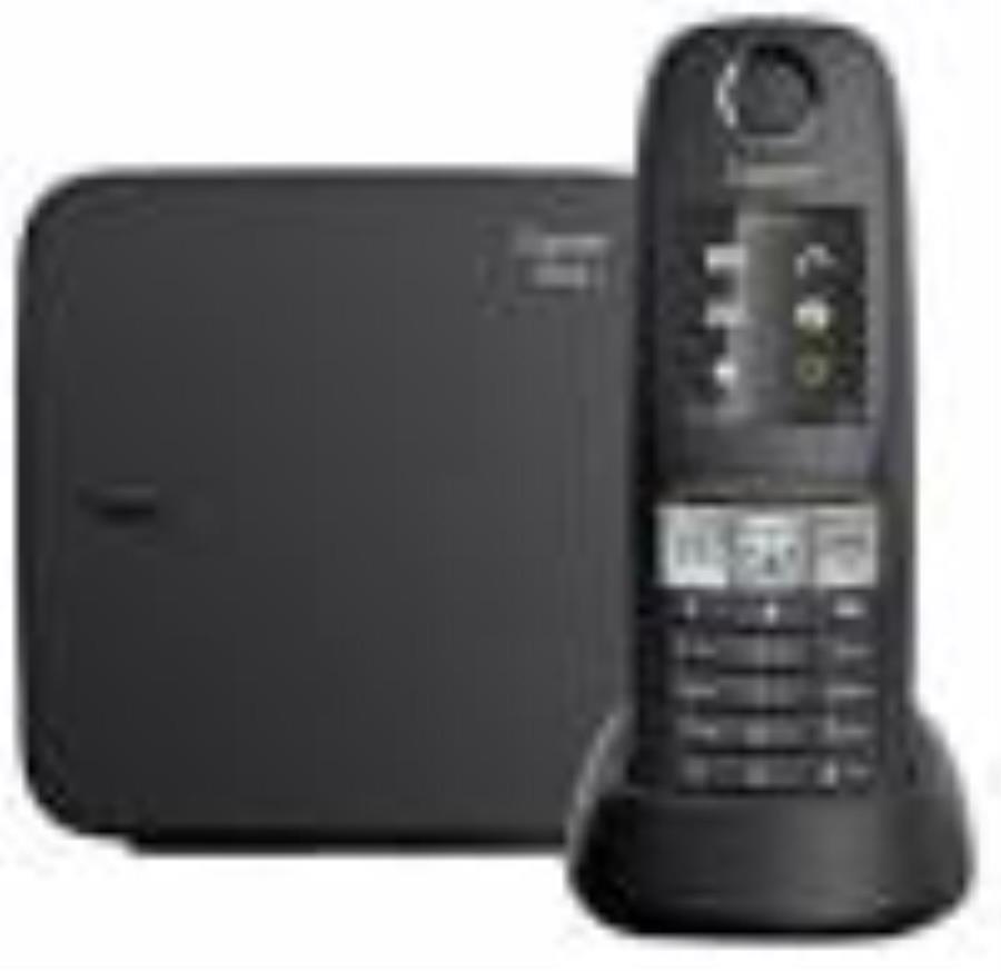 картинка Р/Телефон Dect Gigaset E630A RUS черный автооветчик АОН от магазина Интерком-НН