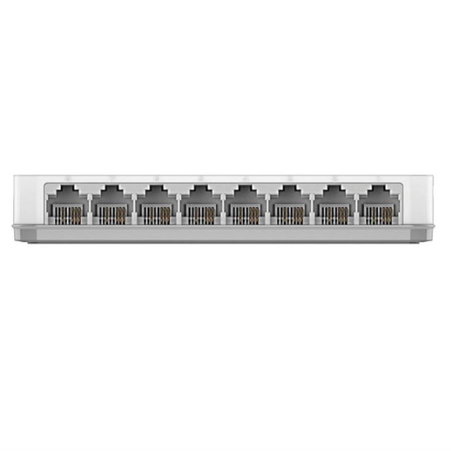 картинка D-Link DES-1008C/A1B Коммутатор с 8 портами 10/100Base-TX и функцией энергосбережения от магазина Интерком-НН