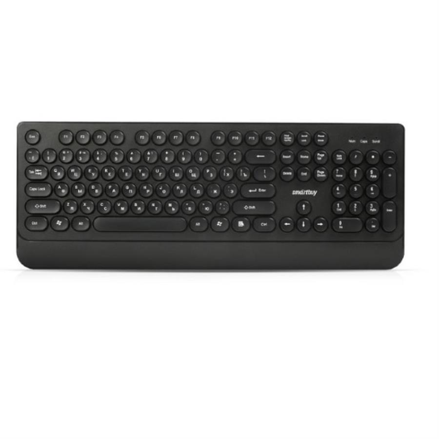 картинка SmartBuy SBK-228-K ONE Клавиатура проводная USB (черная) от магазина Интерком-НН