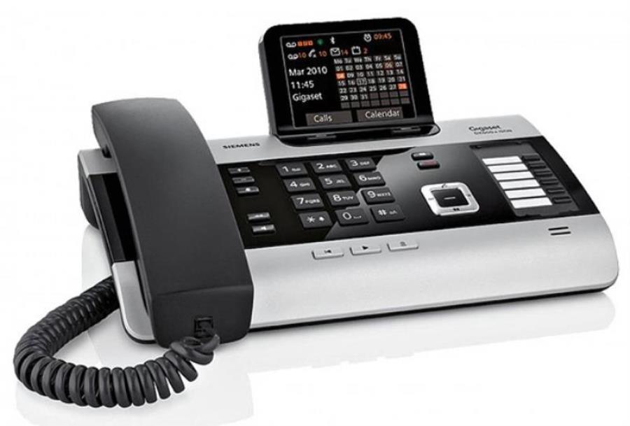 картинка Телефон IP Gigaset DX800 A System Rus титановый (S30853-H3100-S301) от магазина Интерком-НН