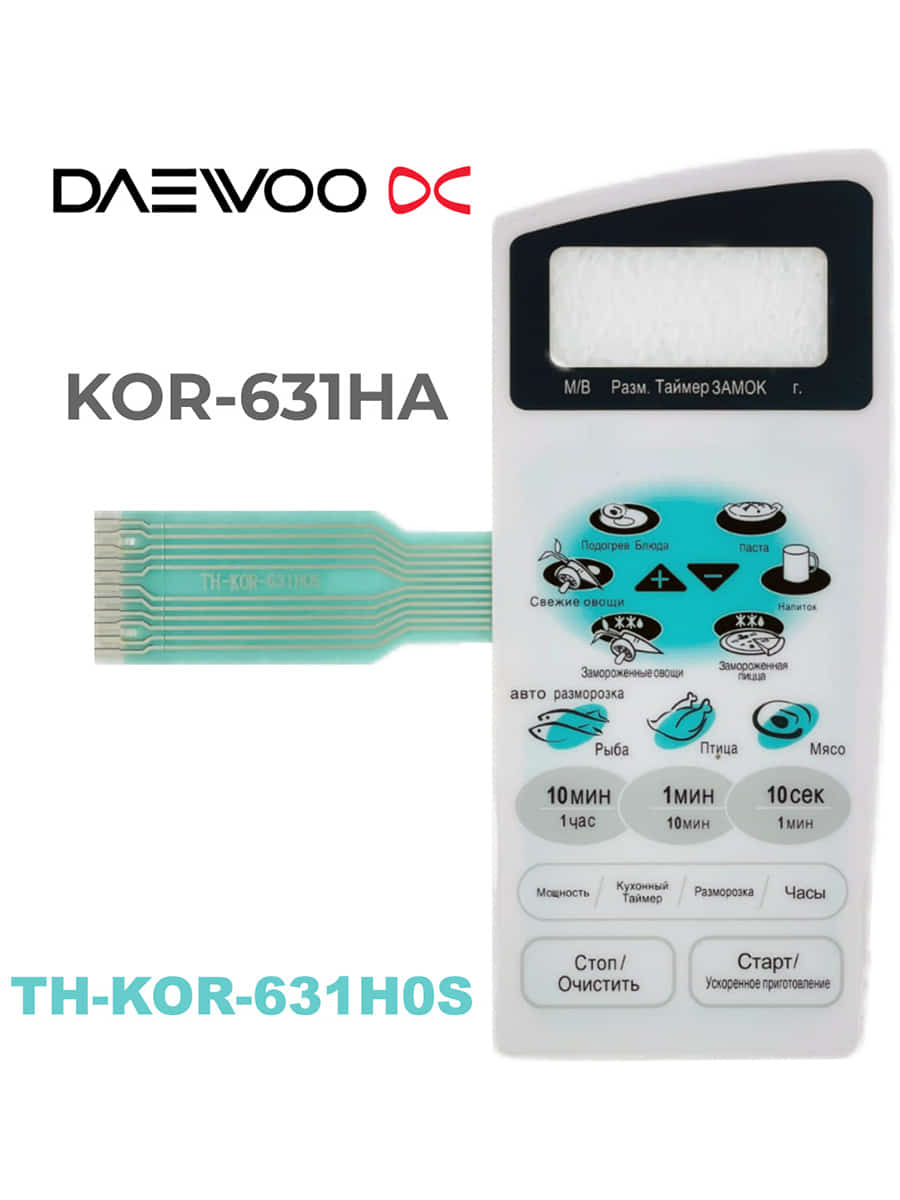 картинка Daewoo TH-KOR-631H0S Сенсорная панель микроволновой печи СВЧ KOR-631HA от магазина Интерком-НН