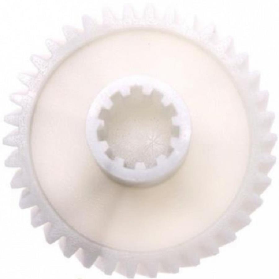 картинка Шестерня большая D=80мм, H=55/20мм, 38 косых зубьев для мясорубки Philips от магазина Интерком-НН