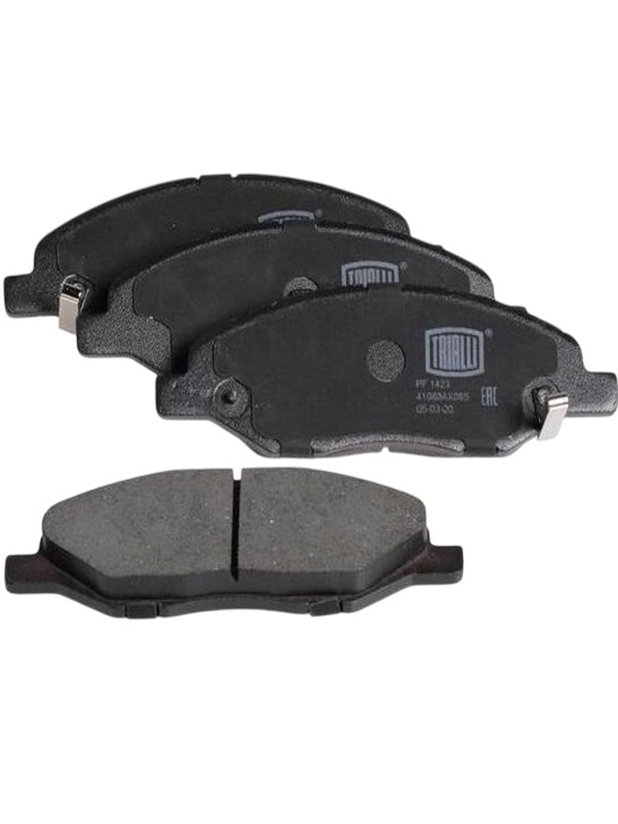 картинка Trialli PF1423 колодки тормозные дисковые (4шт) для автомобиля Nissan Tiida (04-), Note (06-) от магазина Интерком-НН