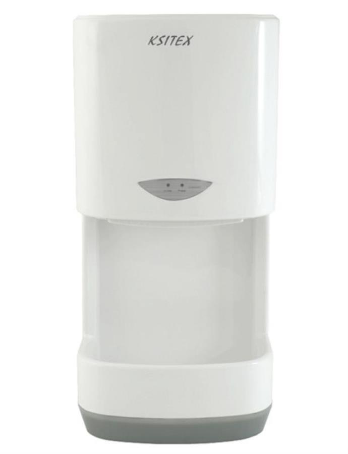 картинка Ksitex MW-2008 JET Автоматическая сушилка для рук 950 Вт, со сборником капель воды, белая от магазина Интерком-НН