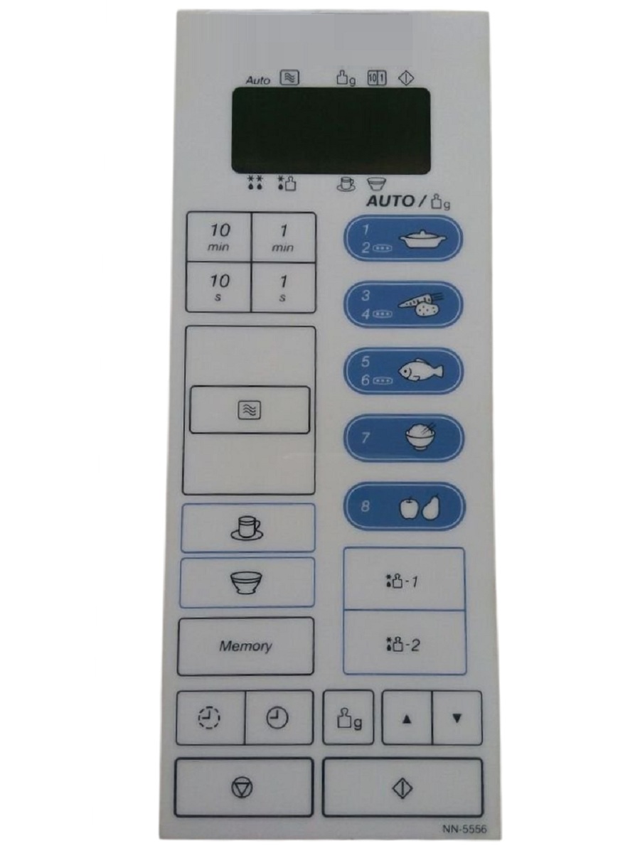 картинка Panasonic B630Y8670HRP Сенсорная панель для СВЧ (микроволновой печи) NN-5556 от магазина Интерком-НН