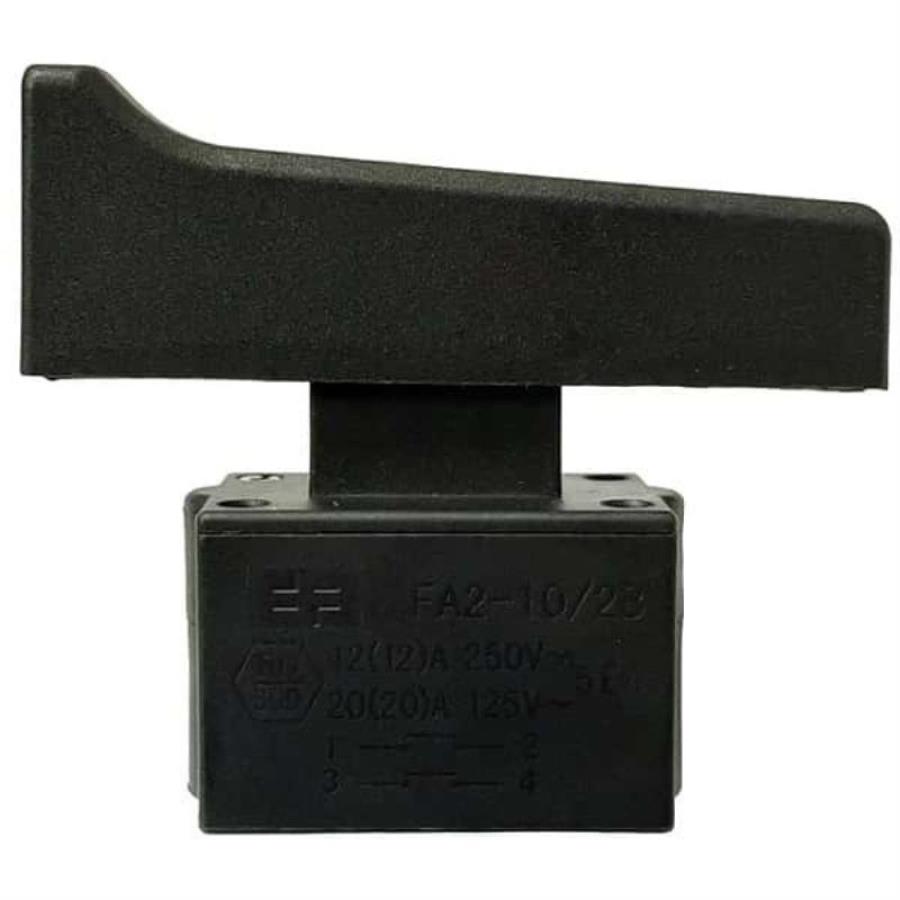 картинка Выключатель FA2-10/2B (177) гусь короткий с толстым фиксатором 12A, 250V для электроинструмента  от магазина Интерком-НН