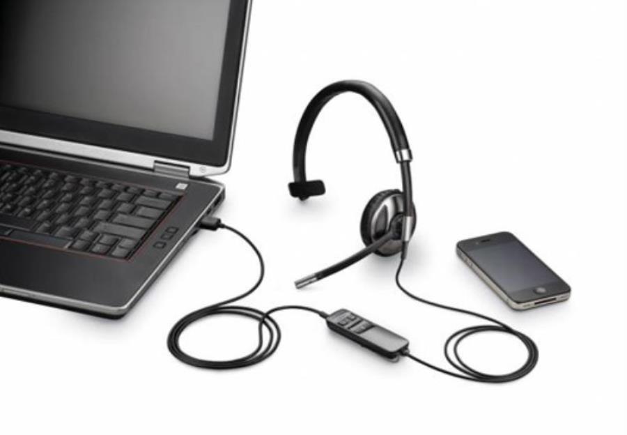 картинка PL-C710M Проводная Bluetooth гарнитура USB Plantronics Blackwire  от магазина Интерком-НН