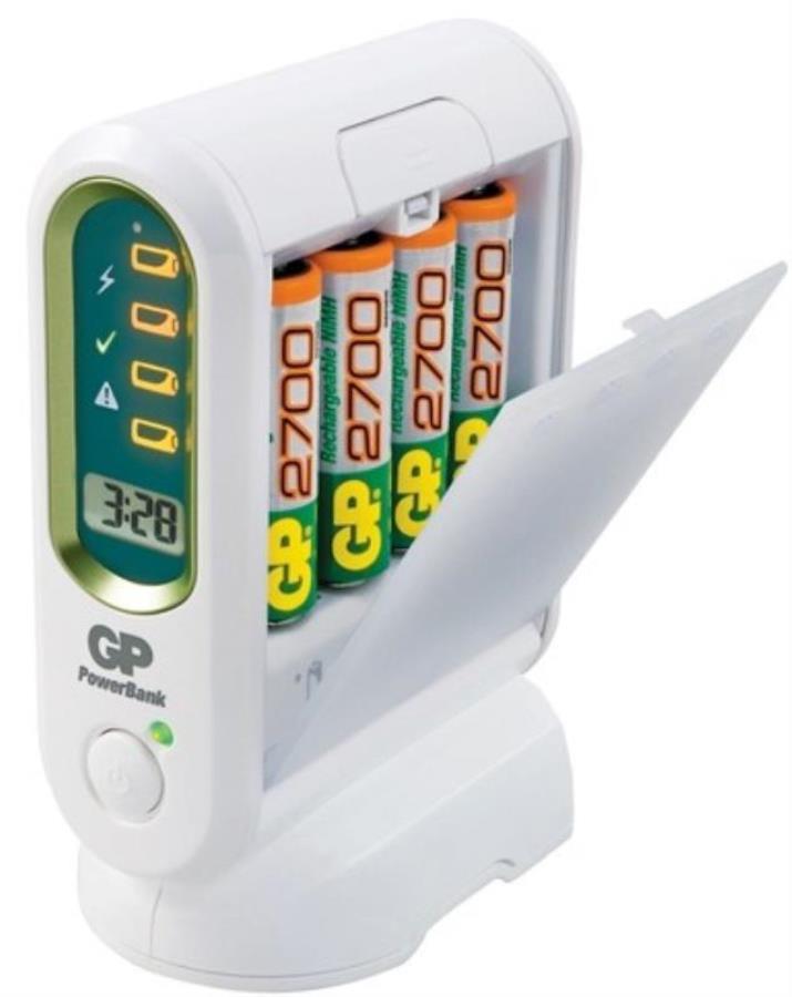 картинка Комплект Зарядное устройство и аккумуляторы 4шт(2700mAh AA) GP PB50GS270CA-UE4 от магазина Интерком-НН
