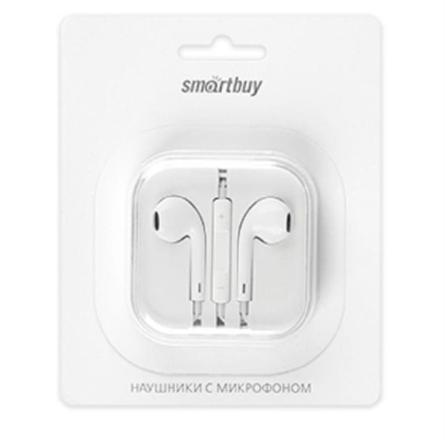 картинка Smartbuy SBH-101 Внутриканальная гарнитура Smartbuy, i-One белая от магазина Интерком-НН