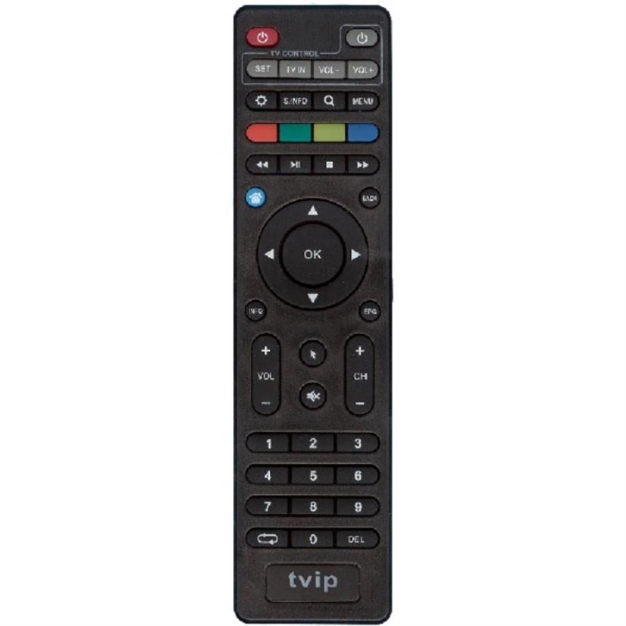 картинка Huayu TVIP 01FE (21239) пульт дистанционного управления (ПДУ) для для медиаплееров и приставок от магазина Интерком-НН