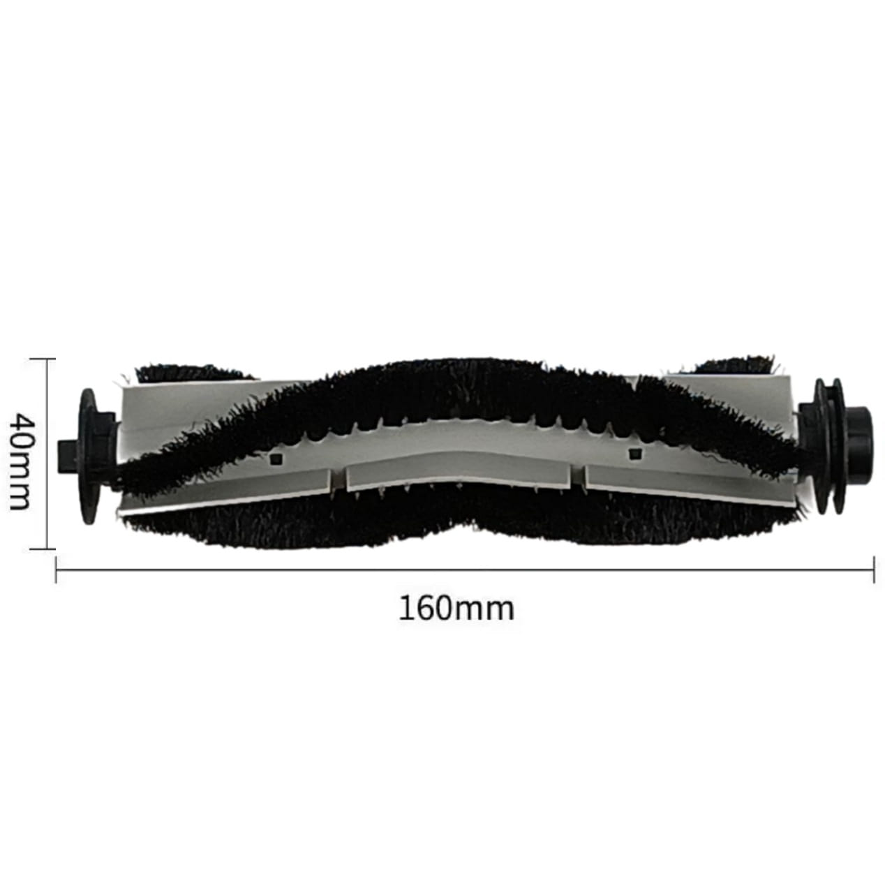 картинка Щетка основная роликовая для робот-пылесоса 160мм, цвет серый от магазина Интерком-НН