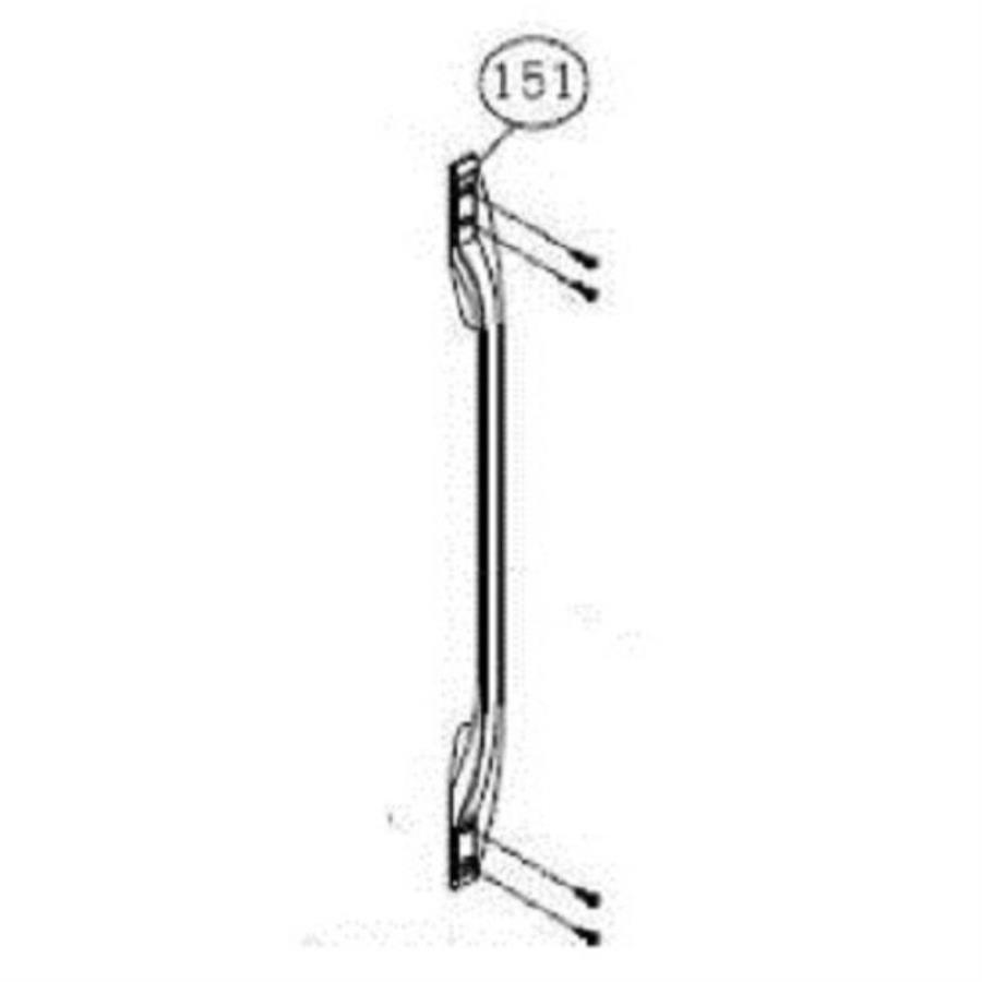 картинка Panasonic CNRBE-10085T Ручка для холодильника NR-C701BR-S4, NR-C701BR-W4, NR-C701G-S4 от магазина Интерком-НН