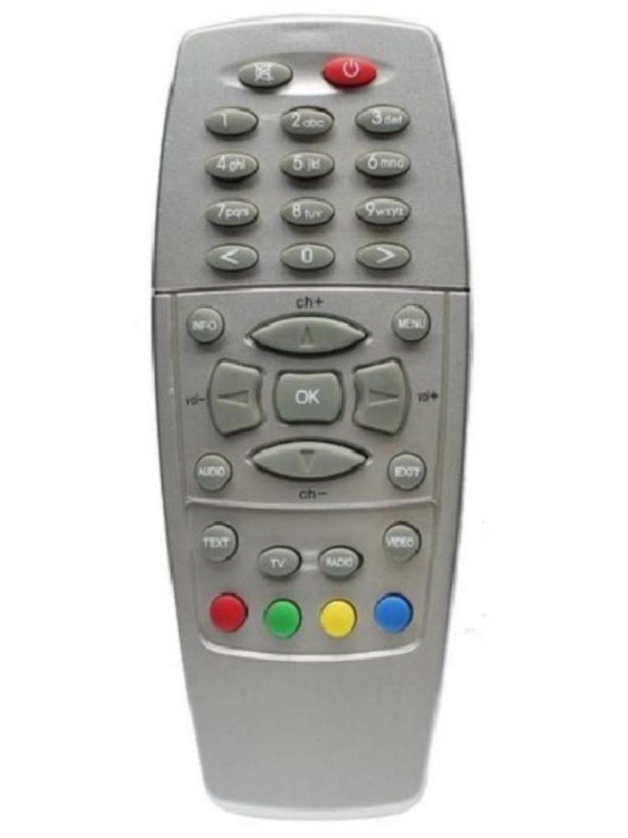 картинка Huayu DM-500S (15311) пульт дистанционного управления (ПДУ) для спутникового ресивера от магазина Интерком-НН
