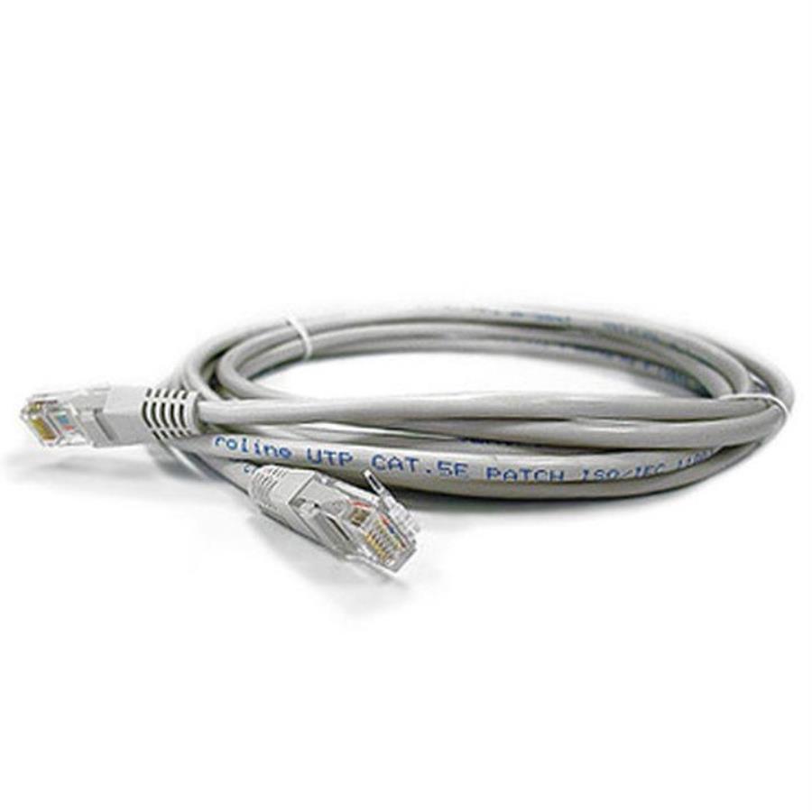 картинка Патч-корд UTP cat. 5e 1,5м (серый) неэкранированный, литой коннектор от магазина Интерком-НН