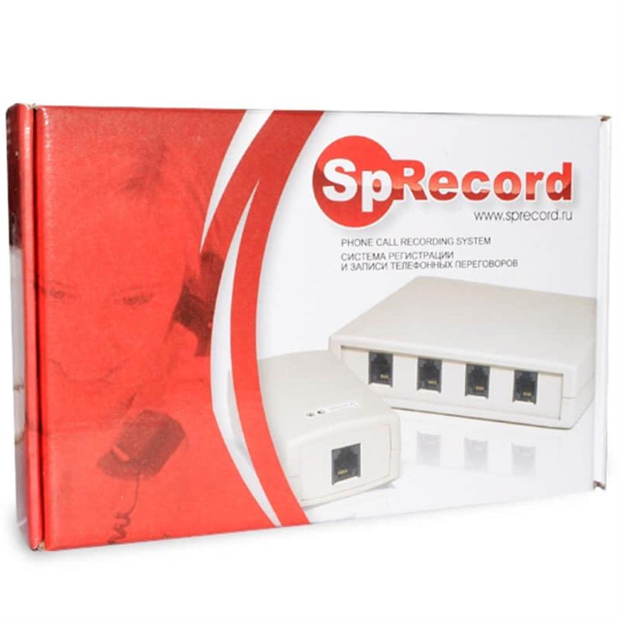 картинка SpRecord AT4 Система записи с автоответчиком, четыре канала от магазина Интерком-НН