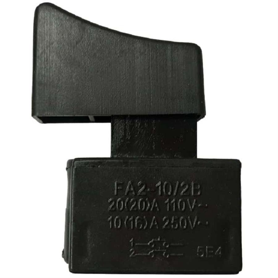 картинка Выключатель FA2-10/2B (159) с фиксатором 10(16)A, 250V для электроинструмента  от магазина Интерком-НН