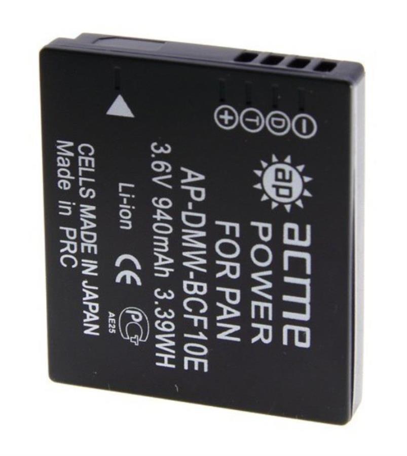 картинка AcmePower AP-DMW-BCF10E Аккумулятор Li-ion, 3.6 V, 800 mAh для фотокамер Panasonic  от магазина Интерком-НН