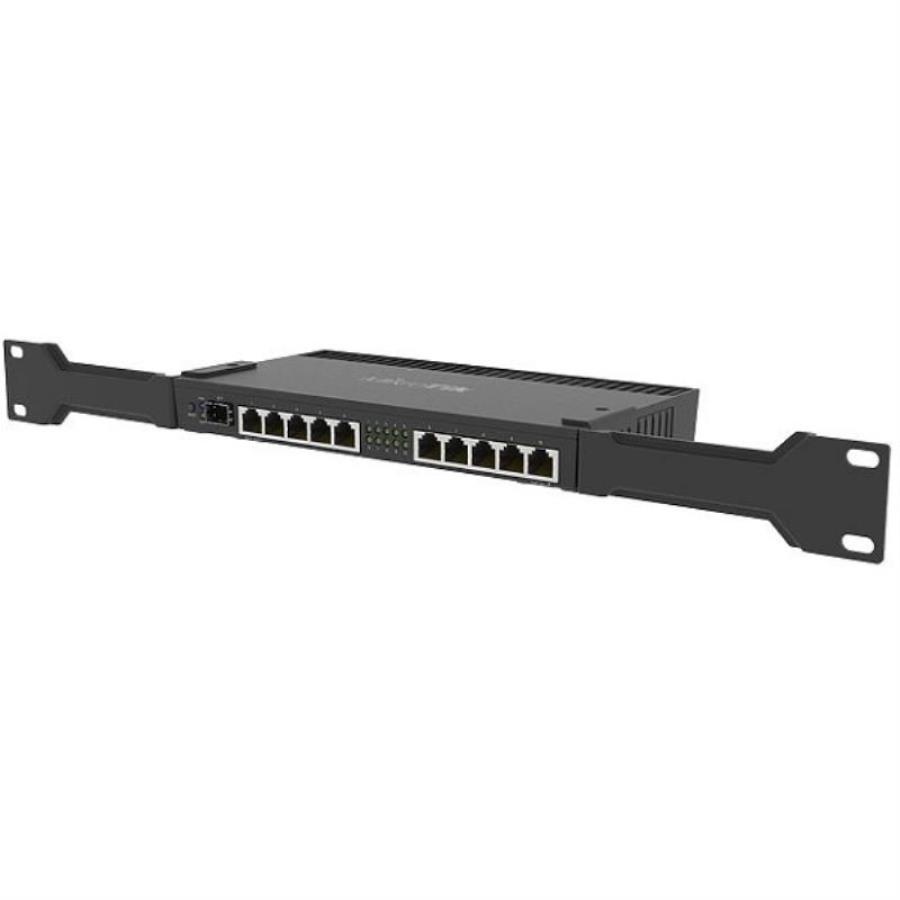 картинка Mikrotik RB4011iGS+RM маршрутизатор 10 x RJ45 10/100/1000 Mbps, 1 x SFP+ 10 Gbps от магазина Интерком-НН