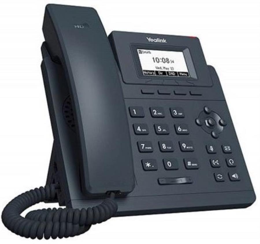 картинка Телефон SIP Yealink SIP-T30 черный от магазина Интерком-НН