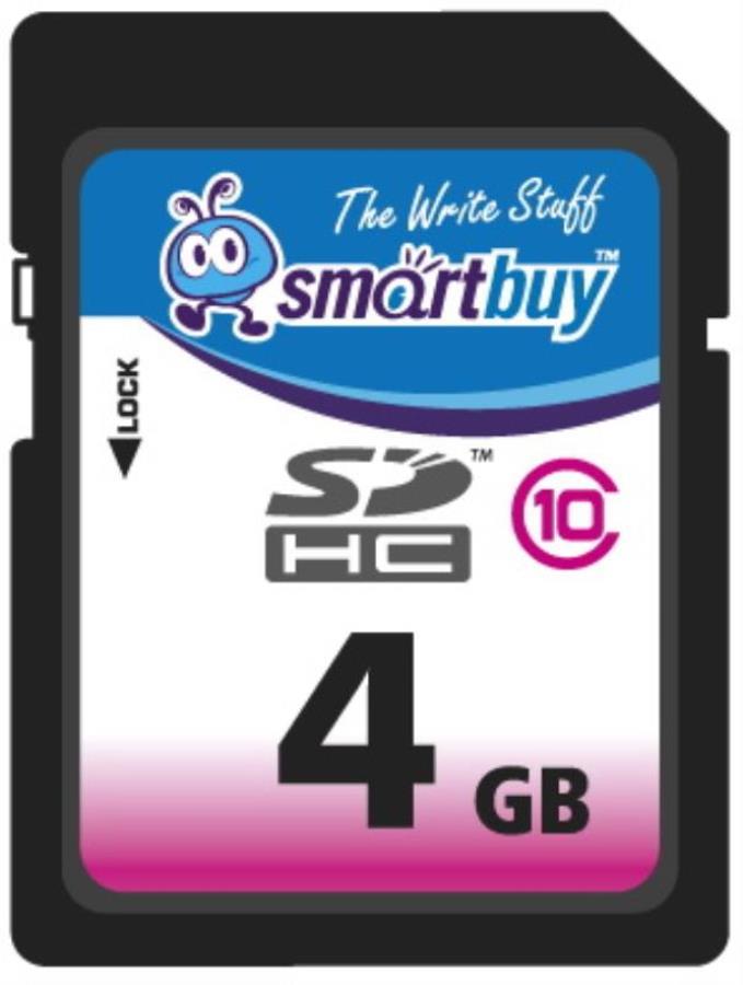 картинка Память Micro SD 4Gb Smart Buy class 10 от магазина Интерком-НН