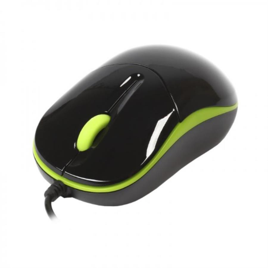 картинка SmartBuy SBM-343-KN ONE Мышь проводная (черно-зеленая) от магазина Интерком-НН