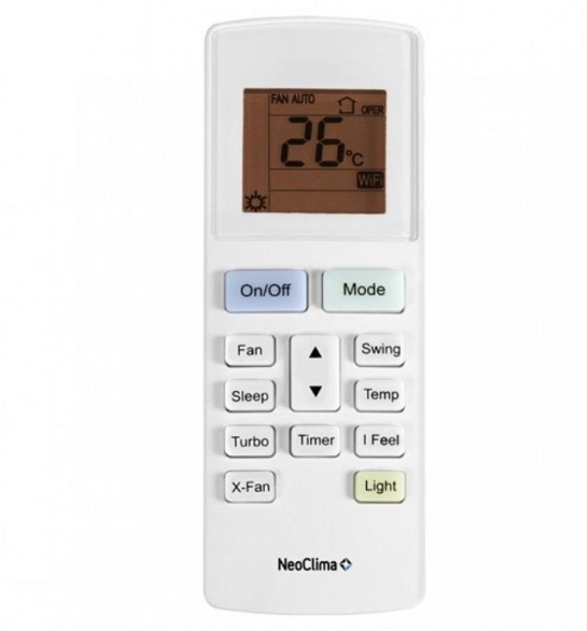 картинка Сплит-система NeoClima NS/NU-HAX07R кондиционер, тепло/холод, 2,35/2,25 кВт от магазина Интерком-НН