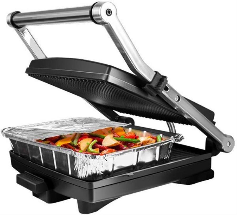 картинка Электрогриль Redmond SteakMaster RGM-M800 1800Вт черный/серебристый от магазина Интерком-НН