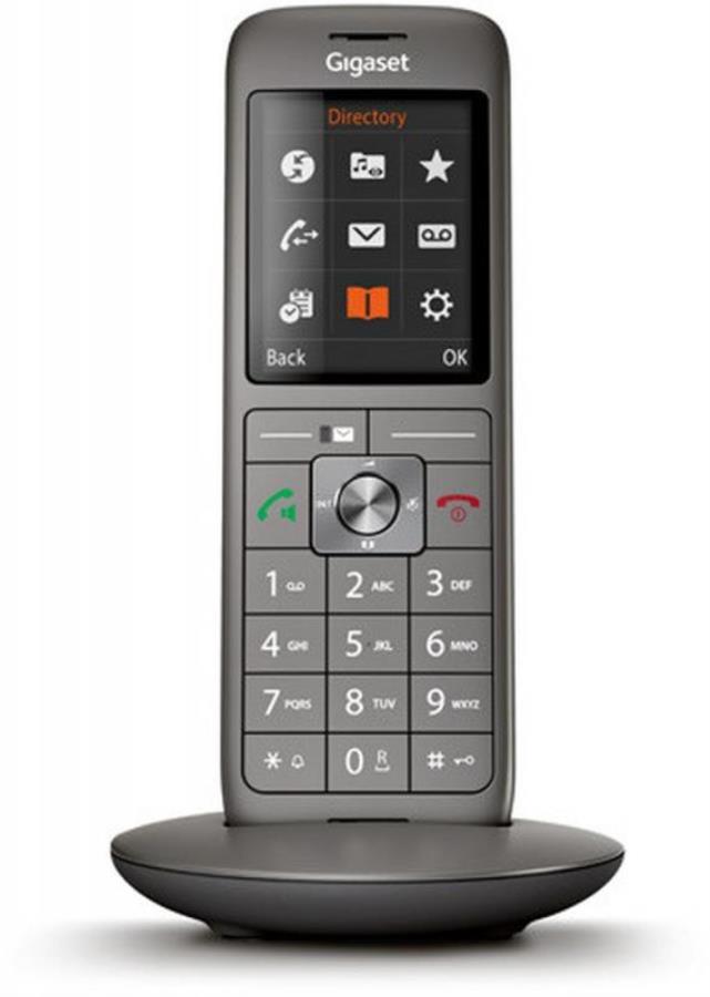 картинка Трубка доп. Dect Gigaset CL660HX HSB RUS черный для CL660 от магазина Интерком-НН