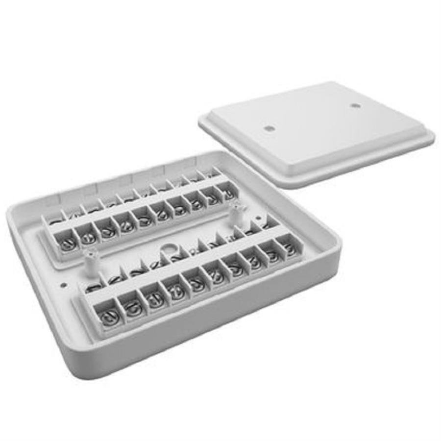 картинка Коробка распределительная телефонная (пластмассовая) КРТП-10х2 от магазина Интерком-НН