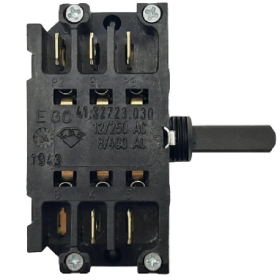 картинка EGO 41.32723.030 (C00267150) переключатель режимов конфорок 7 позиций для плиты Zanussi, Whirlpool от магазина Интерком-НН