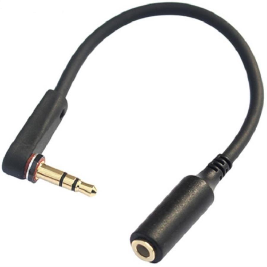 картинка Кабель-удлинитель mini Jack 3.5mm (M)-mini Jack 3.5mm (F), 3 pin (стерео), длина 15см для гарнитур от магазина Интерком-НН