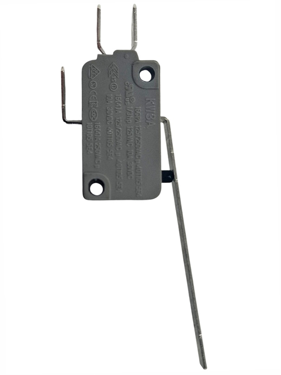 картинка Микропереключатель Dongnan KW3A-16Z2-A200 3-х контактный 16(4)A 250V с рычагом 51мм от магазина Интерком-НН