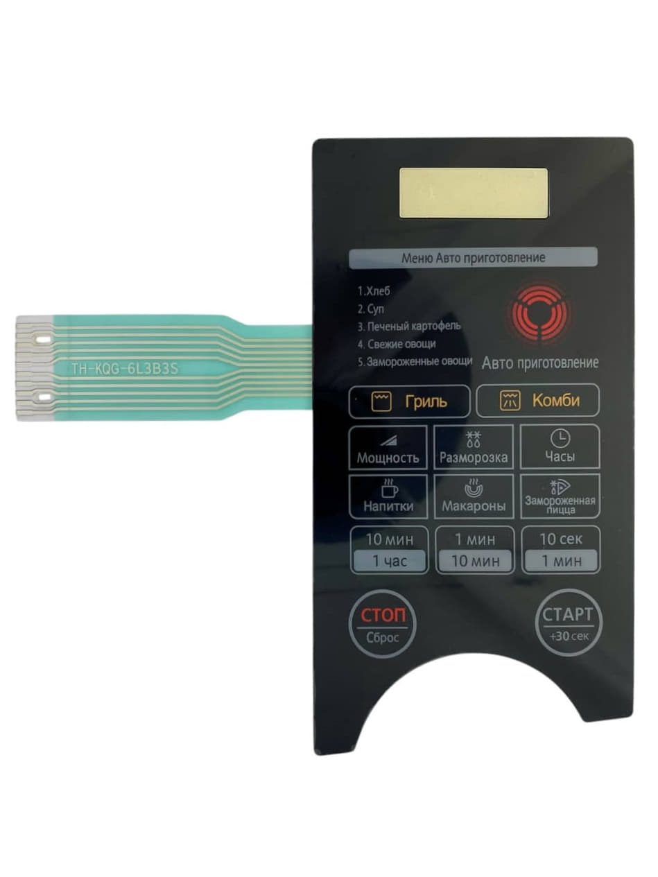 картинка Daewoo 3518572840 (TH-KQG-6L3B3S) Сенсорная панель для СВЧ KQG-6L3B, KQG-6L3BS от магазина Интерком-НН