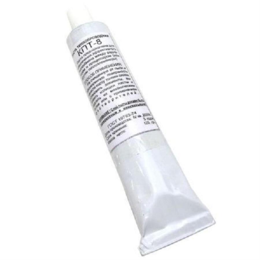 картинка Термопаста (паста термопроводная) КПТ-8 125г. Теплопроводность, 0,85 Вт/м от магазина Интерком-НН