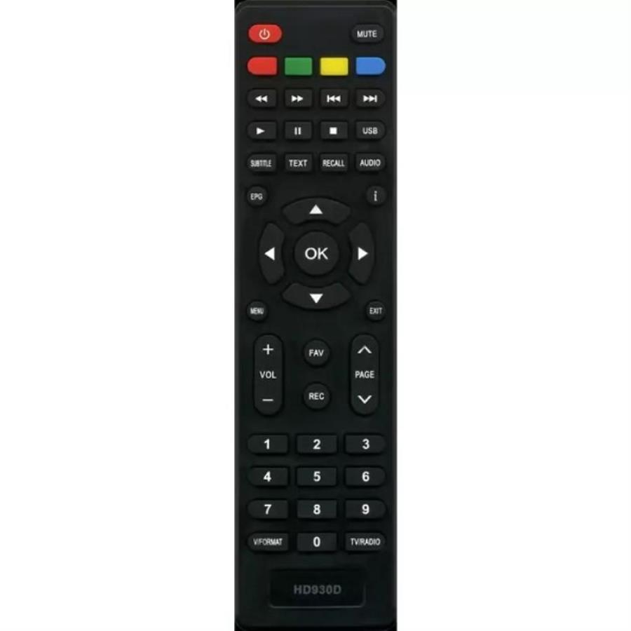 картинка Huayu HD930/HD930D (19379) Пульт дистанционного управления (ПДУ) для ресивера для Selenga HD930D от магазина Интерком-НН